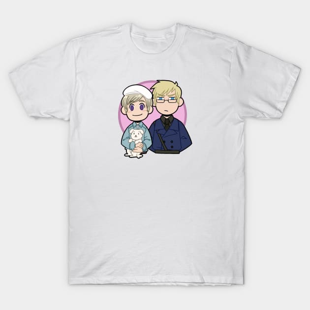 APH Sweden & APH Finland T-Shirt by MissOstrich